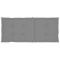 Sedie da Giardino Reclinabili 4 pz con Cuscini Massello Acacia Sedie da Giardino Reclinabili 4 pz con Cuscini Massello Acacia