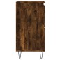 vidaXL Credenza Rovere Fumo 60x35x70 cm in Legno Multistrato