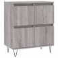 vidaXL Credenza Grigio Sonoma 60x35x70 cm in Legno Multistrato vidaXL Credenza Grigio Sonoma 60x35x70 cm in Legno Multistrato