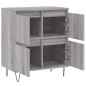 vidaXL Credenza Grigio Sonoma 60x35x70 cm in Legno Multistrato vidaXL Credenza Grigio Sonoma 60x35x70 cm in Legno Multistrato