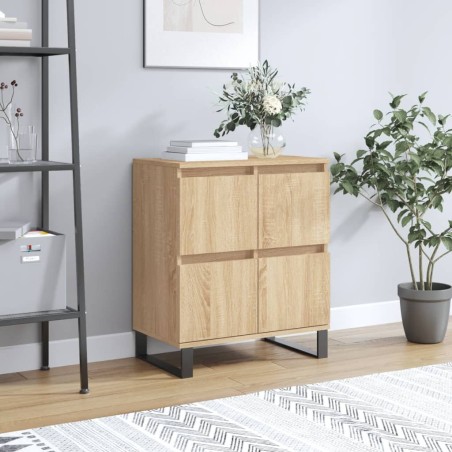 vidaXL Credenza Rovere Sonoma 60x35x70 cm in Legno Multistrato