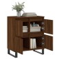 vidaXL Credenza Rovere Marrone 60x35x70 cm in Legno Multistrato vidaXL Credenza Rovere Marrone 60x35x70 cm in Legno Multistrato