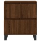 vidaXL Credenza Rovere Marrone 60x35x70 cm in Legno Multistrato vidaXL Credenza Rovere Marrone 60x35x70 cm in Legno Multistrato