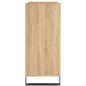 vidaXL Mobile Porta Dischi Rovere Sonoma 84,5x38x89 Legno Multistrato vidaXL Mobile Porta Dischi Rovere Sonoma 84,5x38x89 Legno Multistrato