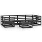 vidaXL Set Divani da Giardino 7 pz in Legno Massello di Pino vidaXL Set Divani da Giardino 7 pz in Legno Massello di Pino