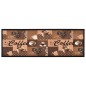 Tappetino da Cucina Lavabile Caffè Marrone 45x150 cm Tappetino da Cucina Lavabile Caffè Marrone 45x150 cm