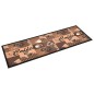Tappetino da Cucina Lavabile Caffè Marrone 45x150 cm Tappetino da Cucina Lavabile Caffè Marrone 45x150 cm
