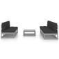 vidaXL Set Divani da Giardino 8 pz con Cuscini Legno Massello Pino vidaXL Set Divani da Giardino 8 pz con Cuscini Legno Massello Pino