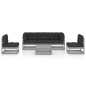 vidaXL Set Divani da Giardino 6 pz con Cuscini Legno Massello Pino vidaXL Set Divani da Giardino 6 pz con Cuscini Legno Massello Pino