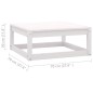 vidaXL Set Divani da Giardino 6 pz con Cuscini Legno Massello di Pino vidaXL Set Divani da Giardino 6 pz con Cuscini Legno Massello di Pino