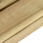 Panchina da Giardino 90 cm in Legno di Pino Impregnato Panchina da Giardino 90 cm in Legno di Pino Impregnato