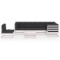 vidaXL Set Divani da Giardino 7 pz con Cuscini Legno Massello di Pino