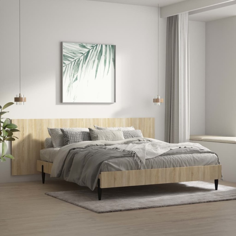 Testiera Letto Rovere Sonoma 240x1,5x80 cm Legno Ingegnerizzato Testiera Letto Rovere Sonoma 240x1,5x80 cm Legno Ingegnerizzato