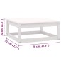 vidaXL Set Divani da Giardino 10 pz con Cuscini Legno Massello di Pino vidaXL Set Divani da Giardino 10 pz con Cuscini Legno Massello di Pino