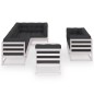 vidaXL Set Divani da Giardino 9 pz con Cuscini Legno Massello di Pino vidaXL Set Divani da Giardino 9 pz con Cuscini Legno Massello di Pino