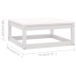 vidaXL Set Divani da Giardino 8 pz con Cuscini Legno Massello di Pino vidaXL Set Divani da Giardino 8 pz con Cuscini Legno Massello di Pino