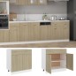 Armadio con Cassetto Rovere Sonoma 80x46x81,5 cm in Truciolato Armadio con Cassetto Rovere Sonoma 80x46x81,5 cm in Truciolato