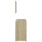 Set Mobili da Bagno Rovere Sonoma in Legno Multistrato