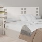 Testiera per Letto Bianca 206x4x100 cm Legno Massello di Pino Testiera per Letto Bianca 206x4x100 cm Legno Massello di Pino