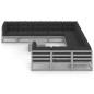 vidaXL Set Divani da Giardino 12pz con Cuscini Grigio Massello di Pino vidaXL Set Divani da Giardino 12pz con Cuscini Grigio Massello di Pino