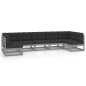 vidaXL Set Divani da Giardino 7 pz Grigio Cuscini Massello di Pino vidaXL Set Divani da Giardino 7 pz Grigio Cuscini Massello di Pino