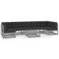 vidaXL Set Divani da Giardino 8 pz con Cuscini Grigio Massello di Pino vidaXL Set Divani da Giardino 8 pz con Cuscini Grigio Massello di Pino