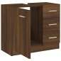 Mobile Lavabo Rovere Marrone 63x30x54 cm in Legno Multistrato Mobile Lavabo Rovere Marrone 63x30x54 cm in Legno Multistrato