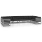 vidaXL Set Divani da Giardino 10 pz Grigio Cuscini Massello di Pino vidaXL Set Divani da Giardino 10 pz Grigio Cuscini Massello di Pino