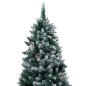 vidaXL Set Albero Natale Artificiale con LED Palline e Pigne 240 cm vidaXL Set Albero Natale Artificiale con LED Palline e Pigne 240 cm