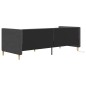 vidaXL Dormeuse con Materasso USB Grigio Scuro in Tessuto 90x200 cm vidaXL Dormeuse con Materasso USB Grigio Scuro in Tessuto 90x200 cm