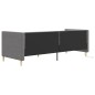 vidaXL Dormeuse con Materasso USB Grigio Chiaro in Tessuto 90x200 cm vidaXL Dormeuse con Materasso USB Grigio Chiaro in Tessuto 90x200 cm
