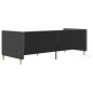 vidaXL Dormeuse con Materasso USB Grigio Scuro in Tessuto 90x200 cm vidaXL Dormeuse con Materasso USB Grigio Scuro in Tessuto 90x200 cm