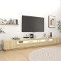 vidaXL Mobile Porta TV con Luci LED Rovere Sonoma 300x35x40 cm vidaXL Mobile Porta TV con Luci LED Rovere Sonoma 300x35x40 cm