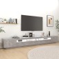 vidaXL Mobile Porta TV con Luci LED Grigio Cemento 300x35x40 cm vidaXL Mobile Porta TV con Luci LED Grigio Cemento 300x35x40 cm