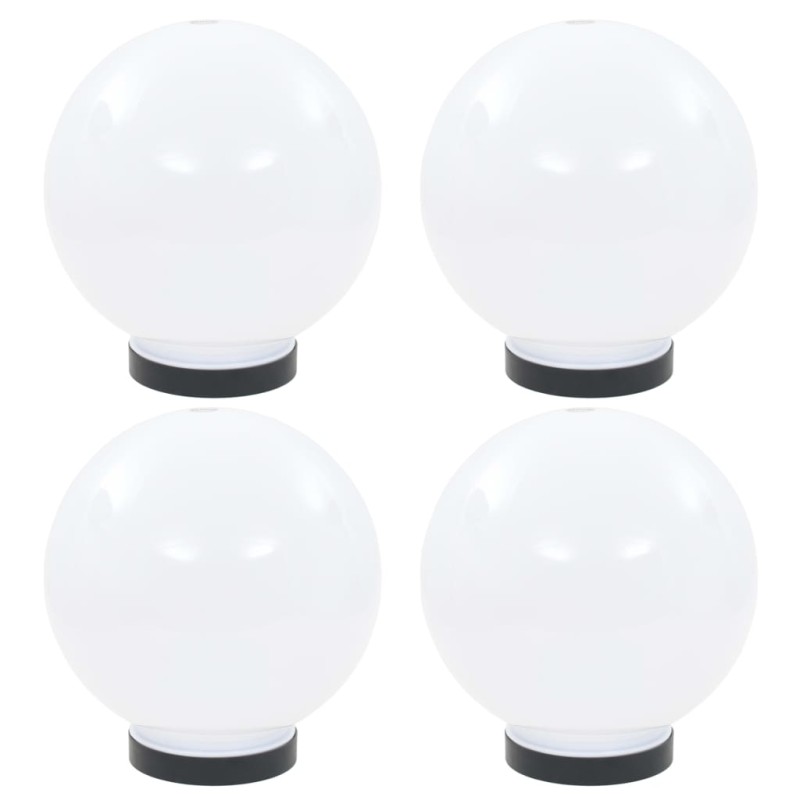 Set Lampade a LED Sferiche 4 pz 20 cm in PMMA Set Lampade a LED Sferiche 4 pz 20 cm in PMMA