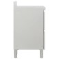 vidaXL Mobiletti da Cucina Commerciale a 2 Cassetti 2 pz Acciaio Inox vidaXL Mobiletti da Cucina Commerciale a 2 Cassetti 2 pz Acciaio Inox