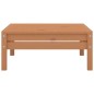 vidaXL Set Salotto da Giardino 3pz Marrone Ambra Legno Massello Pino
