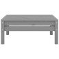 vidaXL Set Divani da Giardino 5 pz Grigio in Legno Massello di Pino vidaXL Set Divani da Giardino 5 pz Grigio in Legno Massello di Pino