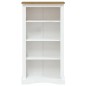 Libreria a 4 Ripiani Pino Messicano Corona Bianco 81x29x150 cm Libreria a 4 Ripiani Pino Messicano Corona Bianco 81x29x150 cm
