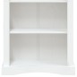 Libreria a 4 Ripiani Pino Messicano Corona Bianco 81x29x150 cm Libreria a 4 Ripiani Pino Messicano Corona Bianco 81x29x150 cm