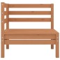 vidaXL Set Salotto da Giardino 4pz Marrone Ambra Legno Massello Pino vidaXL Set Salotto da Giardino 4pz Marrone Ambra Legno Massello Pino