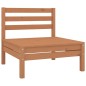 vidaXL Set Salotto da Giardino 4pz Marrone Ambra Legno Massello Pino vidaXL Set Salotto da Giardino 4pz Marrone Ambra Legno Massello Pino