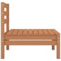 vidaXL Set Salotto da Giardino 4pz Marrone Ambra Legno Massello Pino vidaXL Set Salotto da Giardino 4pz Marrone Ambra Legno Massello Pino