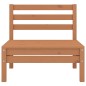 vidaXL Set Divani da Giardino 7 pz Miele in Legno Massello di Pino vidaXL Set Divani da Giardino 7 pz Miele in Legno Massello di Pino