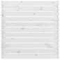vidaXL Set Divani da Giardino 13 pz Bianco in Legno Massello di Pino vidaXL Set Divani da Giardino 13 pz Bianco in Legno Massello di Pino
