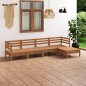 vidaXL Set Salotto da Giardino 5 pz in Legno Massello di Pino Miele vidaXL Set Salotto da Giardino 5 pz in Legno Massello di Pino Miele