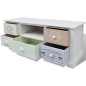vidaXL Mobile Porta TV in Stile Francese in Legno vidaXL Mobile Porta TV in Stile Francese in Legno