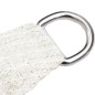 Vela Parasole 160 g/m² Bianca 3/4x3 m in HDPE Vela Parasole 160 g/m² Bianca 3/4x3 m in HDPE