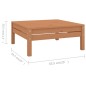vidaXL Set Salotto da Giardino 8 pz in Legno Massello di Pino ambra