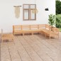 vidaXL Set Salotto da Giardino 7 pz in Legno Massello di Pino vidaXL Set Salotto da Giardino 7 pz in Legno Massello di Pino